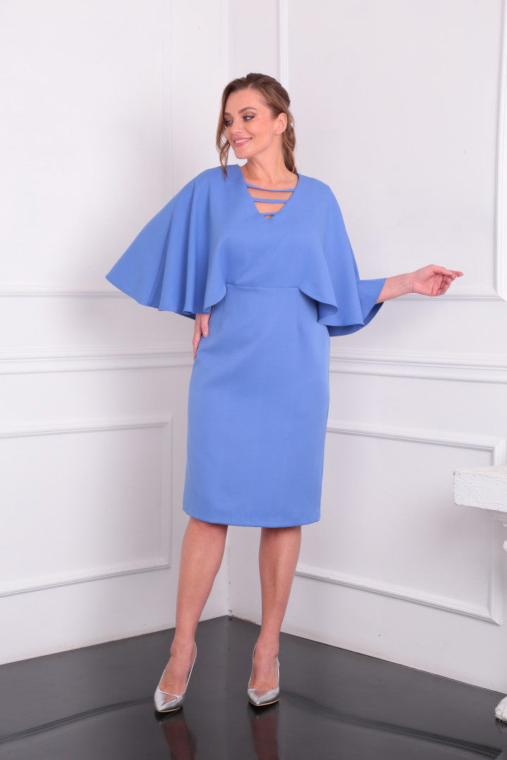 Платье LadyLine 532 голубой